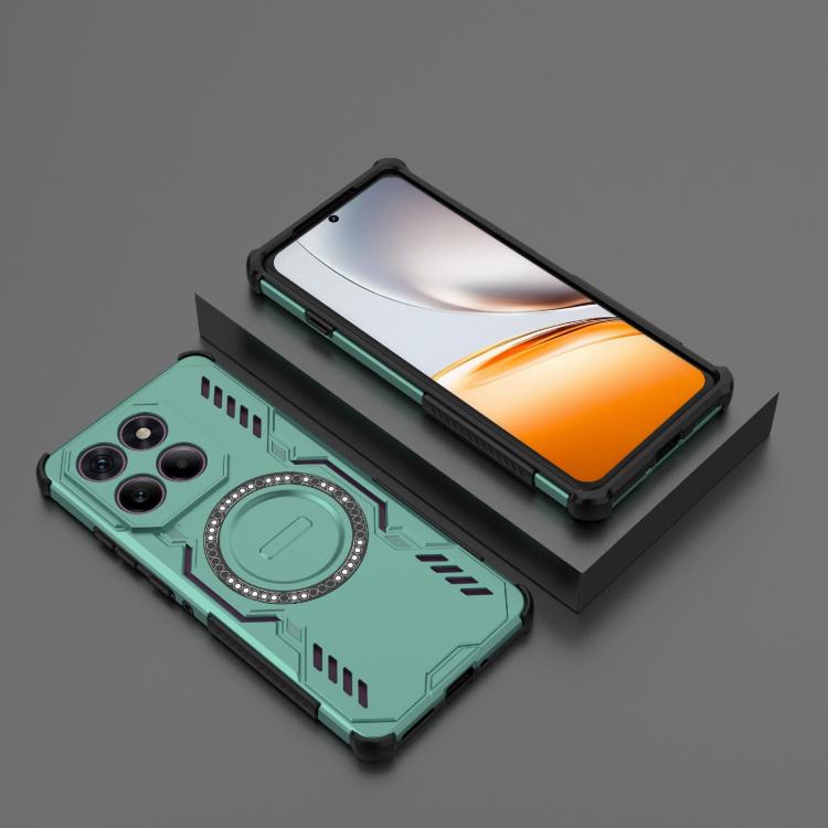 For Motorola Edge 60 Pro 5G Butterfly Armor MagSafe Magnetic Ring Shockproof Phone Case