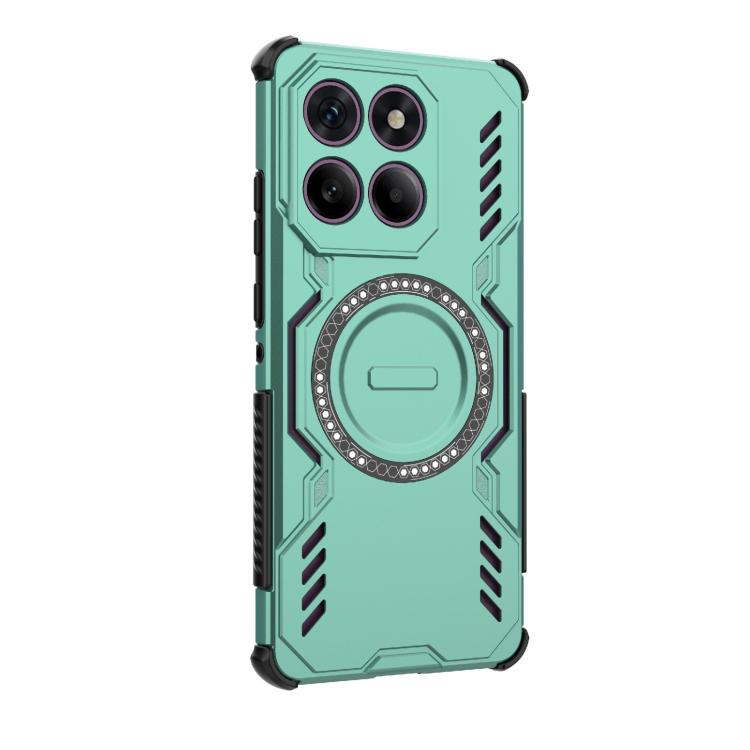 For Motorola Edge 60 Pro 5G Butterfly Armor MagSafe Magnetic Ring Shockproof Phone Case