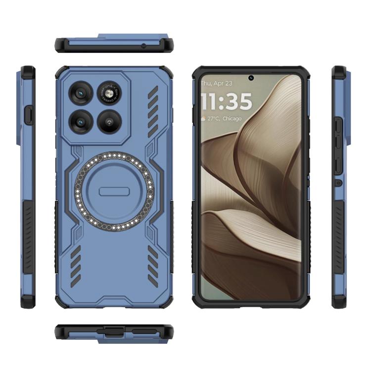 For Motorola Edge 70 5G Global Butterfly Armor MagSafe Magnetic Ring Shockproof Phone Case