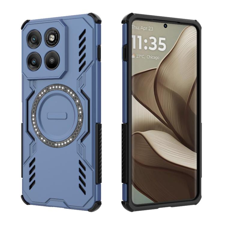 For Motorola Edge 70 5G Global Butterfly Armor MagSafe Magnetic Ring Shockproof Phone Case