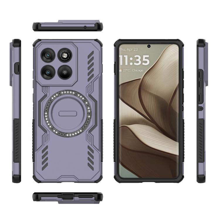 For Motorola Edge 70 5G Global Butterfly Armor MagSafe Magnetic Ring Shockproof Phone Case