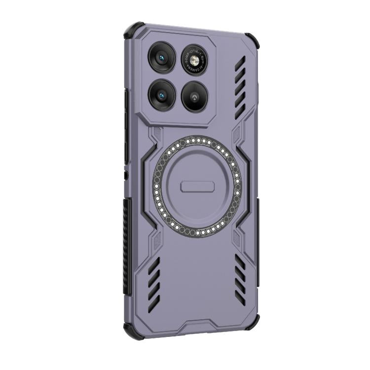 For Motorola Edge 70 5G Global Butterfly Armor MagSafe Magnetic Ring Shockproof Phone Case