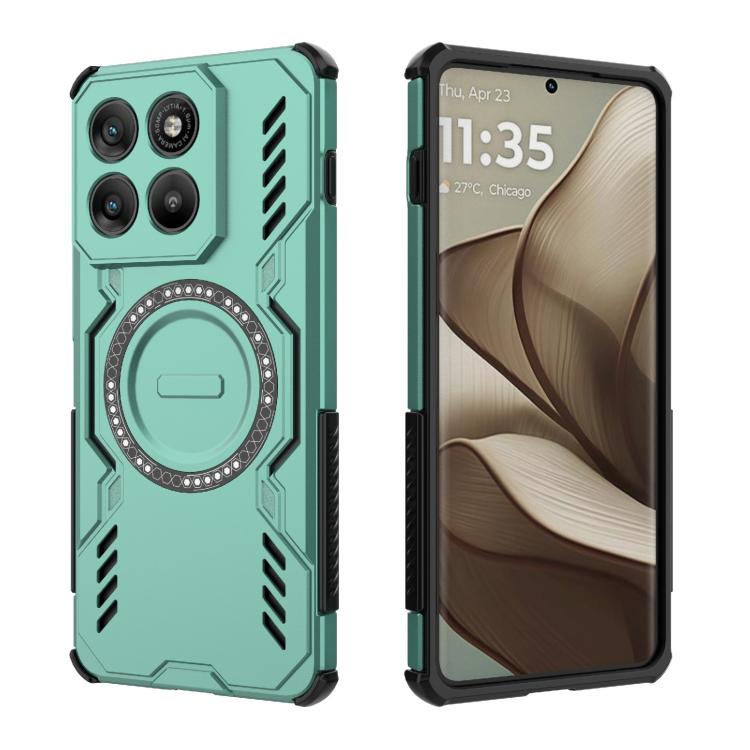 For Motorola Edge 70 5G Global Butterfly Armor MagSafe Magnetic Ring Shockproof Phone Case