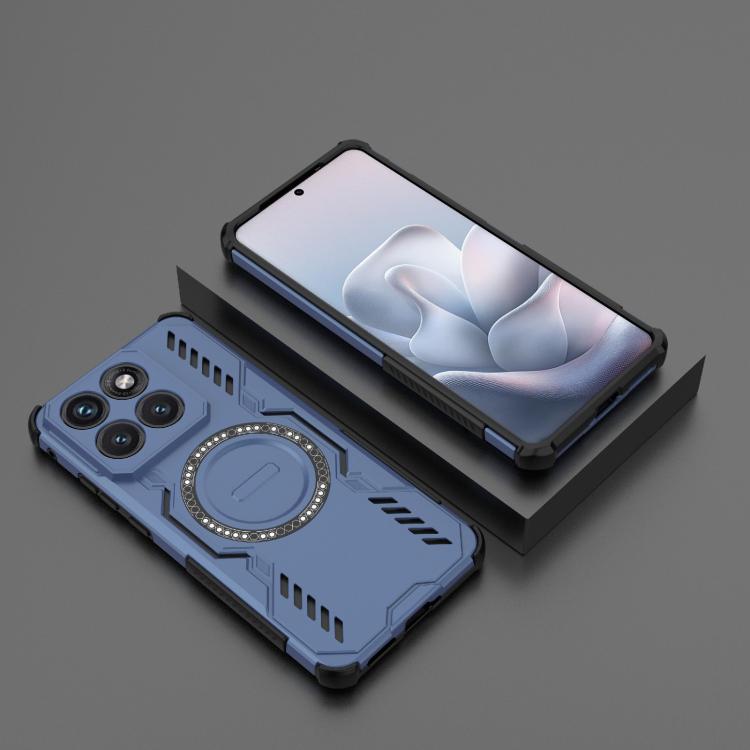 For Motorola Edge 70 Fusion 5G Global Butterfly Armor MagSafe Magnetic Ring Shockproof Phone Case