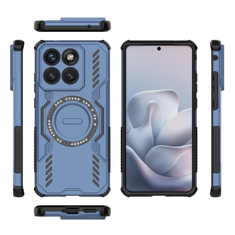 For Motorola Edge 70 Fusion 5G Global Butterfly Armor MagSafe Magnetic Ring Shockproof Phone Case