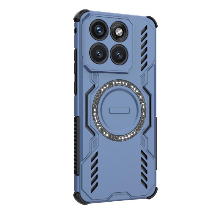 For Motorola Edge 70 Fusion 5G Global Butterfly Armor MagSafe Magnetic Ring Shockproof Phone Case