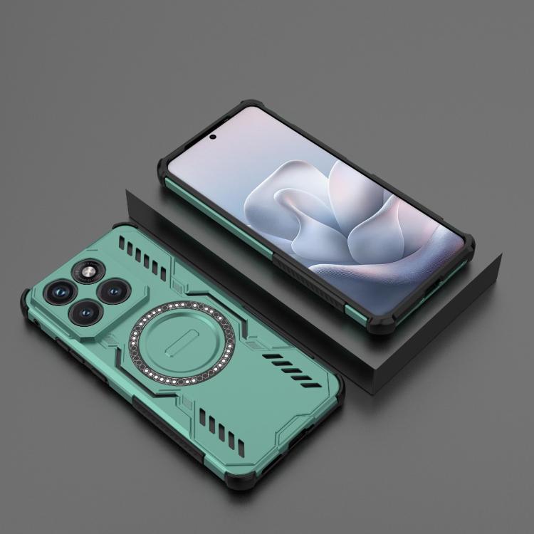 For Motorola Edge 70 Fusion 5G Global Butterfly Armor MagSafe Magnetic Ring Shockproof Phone Case