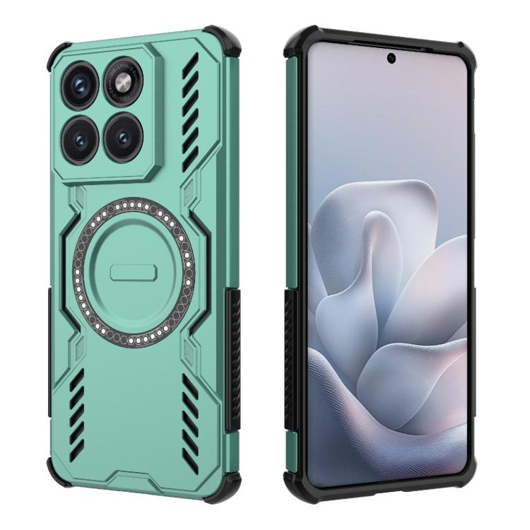 For Motorola Edge 70 Fusion 5G Global Butterfly Armor MagSafe Magnetic Ring Shockproof Phone Case