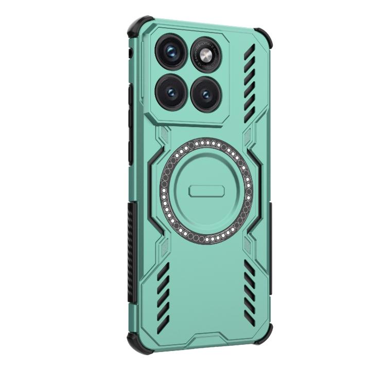 For Motorola Edge 70 Fusion 5G Global Butterfly Armor MagSafe Magnetic Ring Shockproof Phone Case