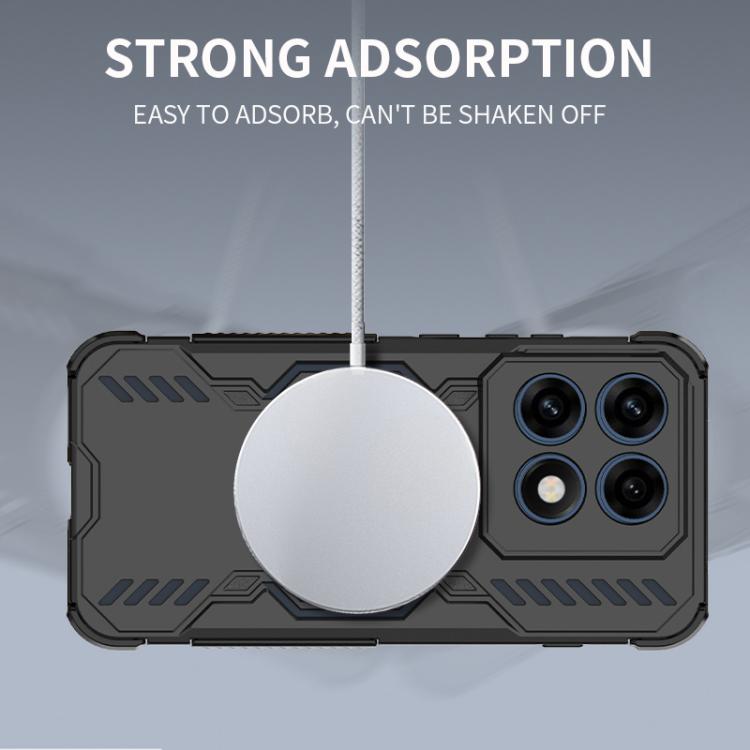 For Motorola Edge 70 Pro 5G Global Butterfly Armor MagSafe Magnetic Ring Shockproof Phone Case