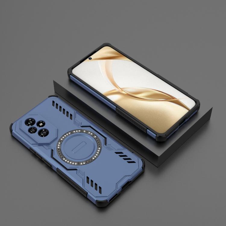 For Honor 200 5G Global Butterfly Armor MagSafe Magnetic Ring Shockproof Phone Case