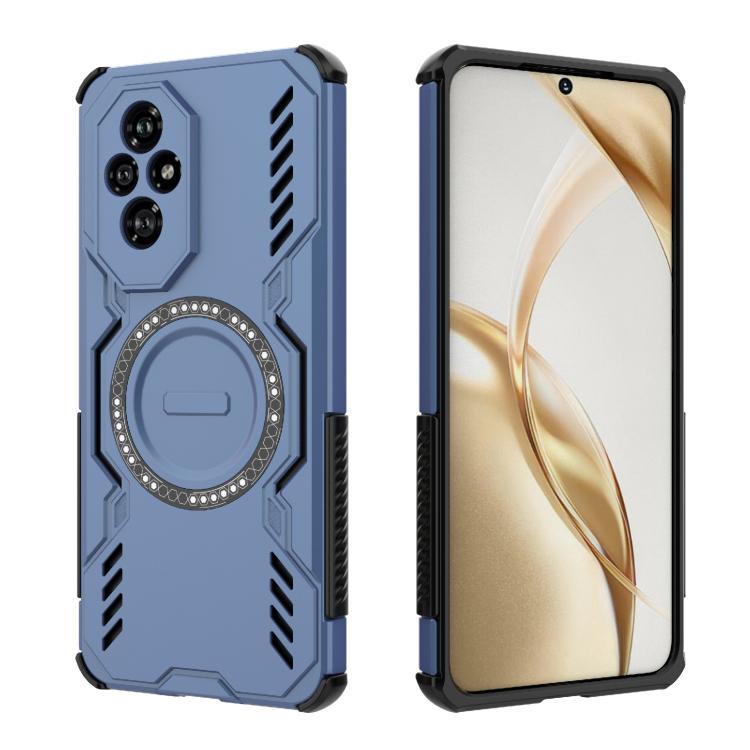 For Honor 200 5G Global Butterfly Armor MagSafe Magnetic Ring Shockproof Phone Case