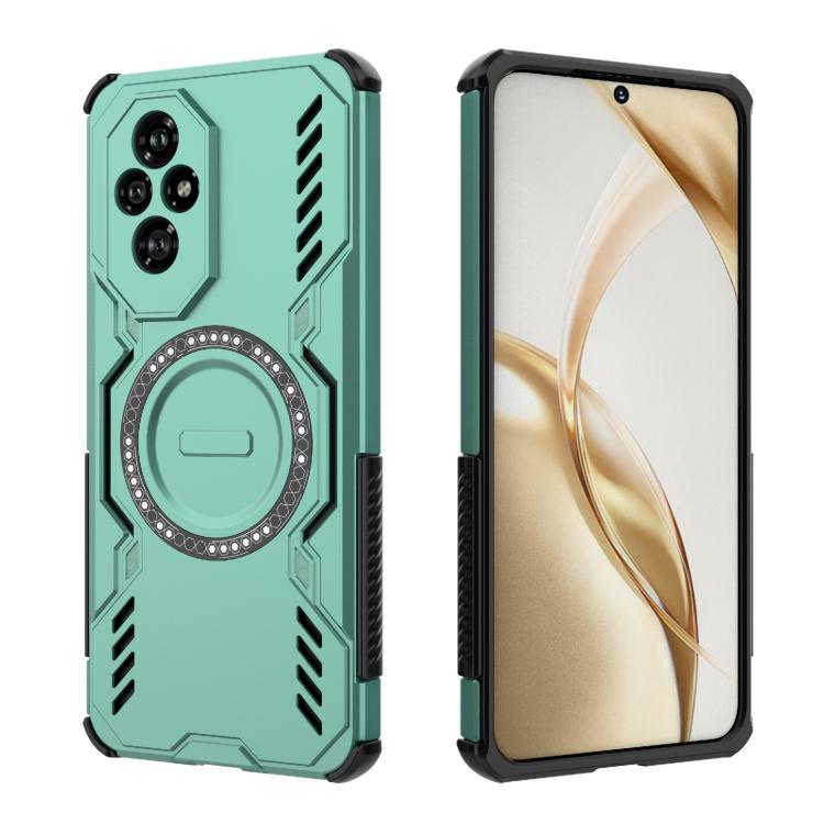 For Honor 200 5G Global Butterfly Armor MagSafe Magnetic Ring Shockproof Phone Case