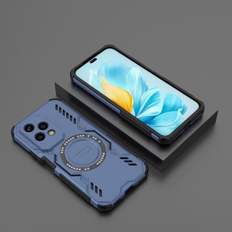 For Honor 200 Lite 5G Global Butterfly Armor MagSafe Magnetic Ring Shockproof Phone Case