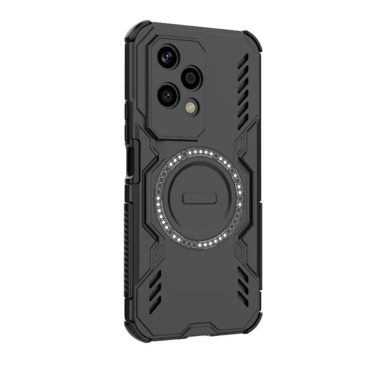 For Honor 200 Lite 5G Global Butterfly Armor MagSafe Magnetic Ring Shockproof Phone Case