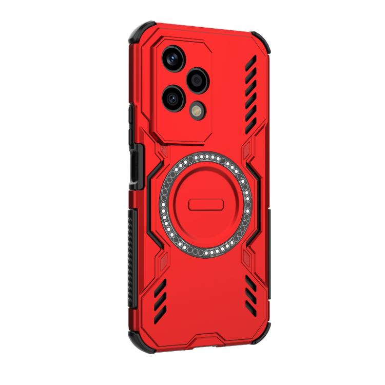 For Honor 200 Lite 5G Global Butterfly Armor MagSafe Magnetic Ring Shockproof Phone Case