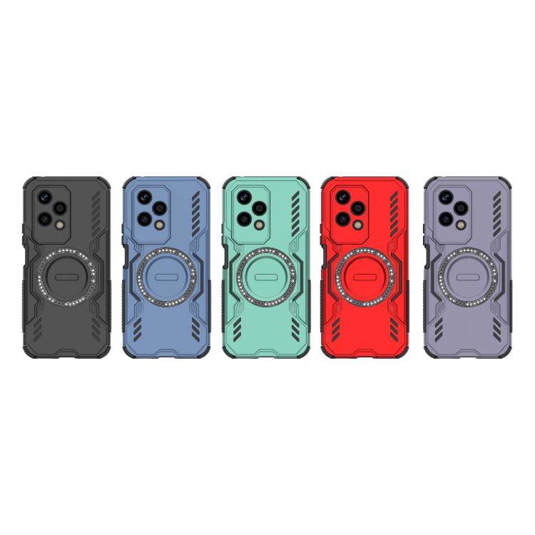 For Honor 200 Lite 5G Global Butterfly Armor MagSafe Magnetic Ring Shockproof Phone Case