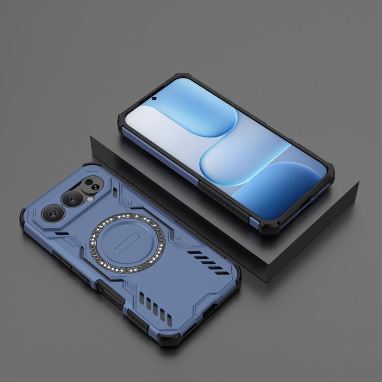 For Honor 500 Pro 5G Global 155.8mm Butterfly Armor MagSafe Magnetic Ring Shockproof Phone Case