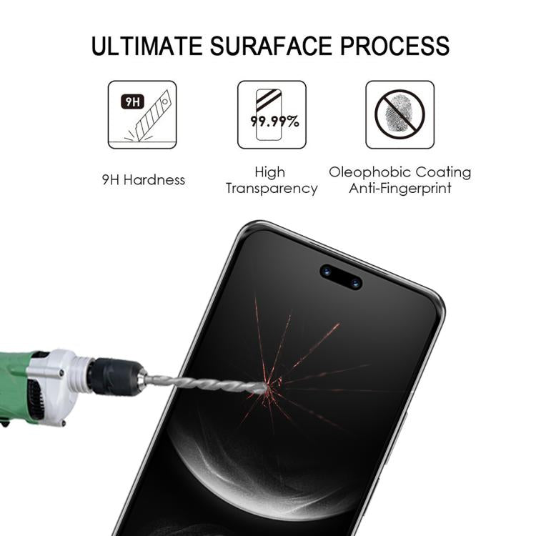 For Huawei nova 14 Pro 10pcs 3D Curved Edge Full Screen Tempered Glass Film