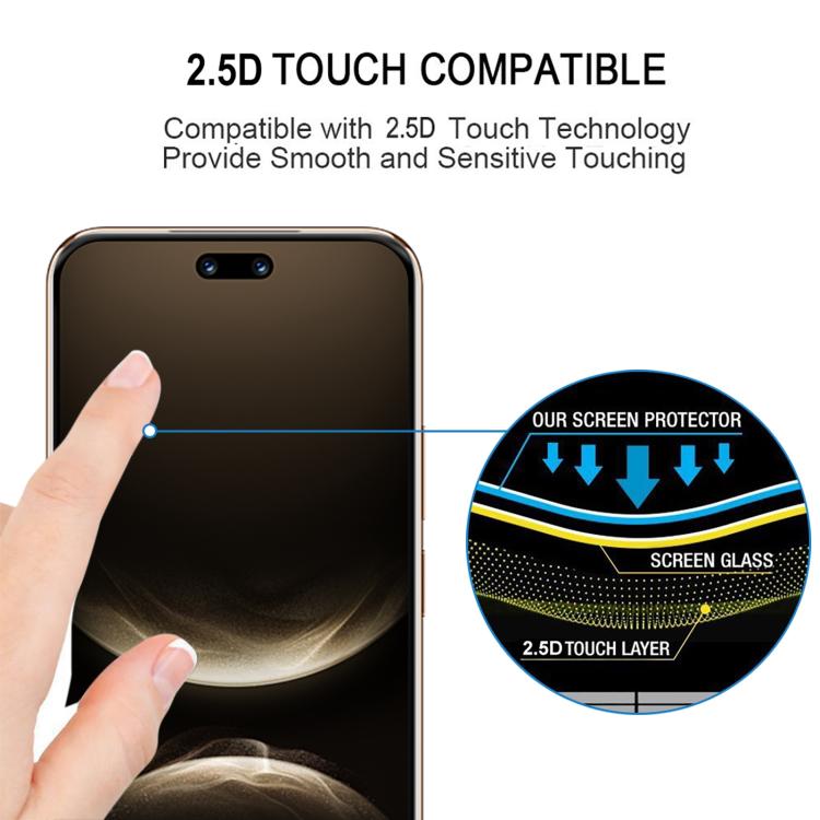 For Huawei nova 14 Ultra 10pcs 3D Curved Edge Full Screen Tempered Glass Film