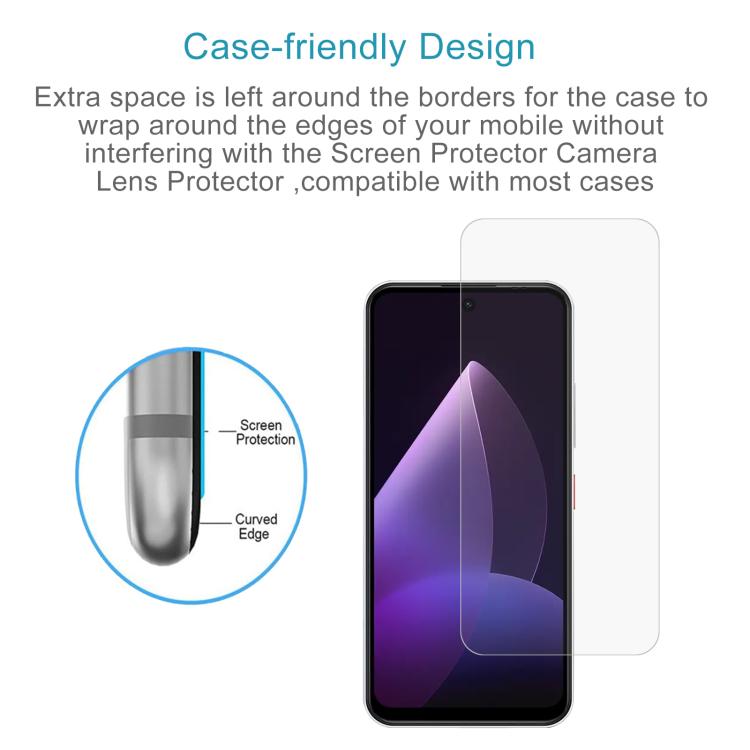 For Meizu Mblu 22 10pcs 0.26mm 9H 2.5D Tempered Glass Film