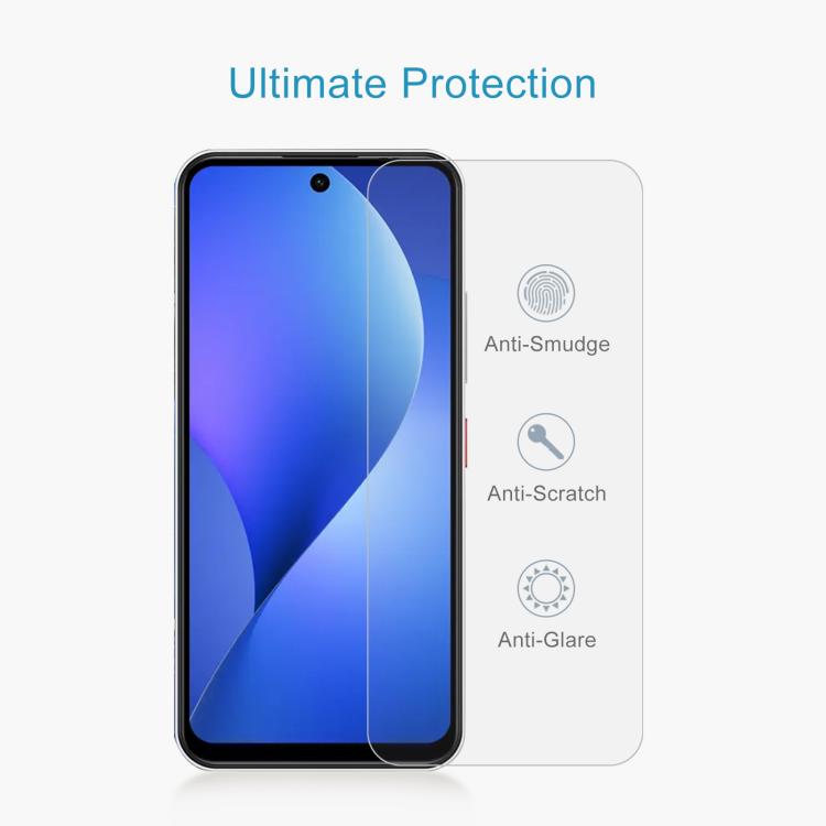 For Meizu Mblu 22 Pro 10pcs 0.26mm 9H 2.5D Tempered Glass Film