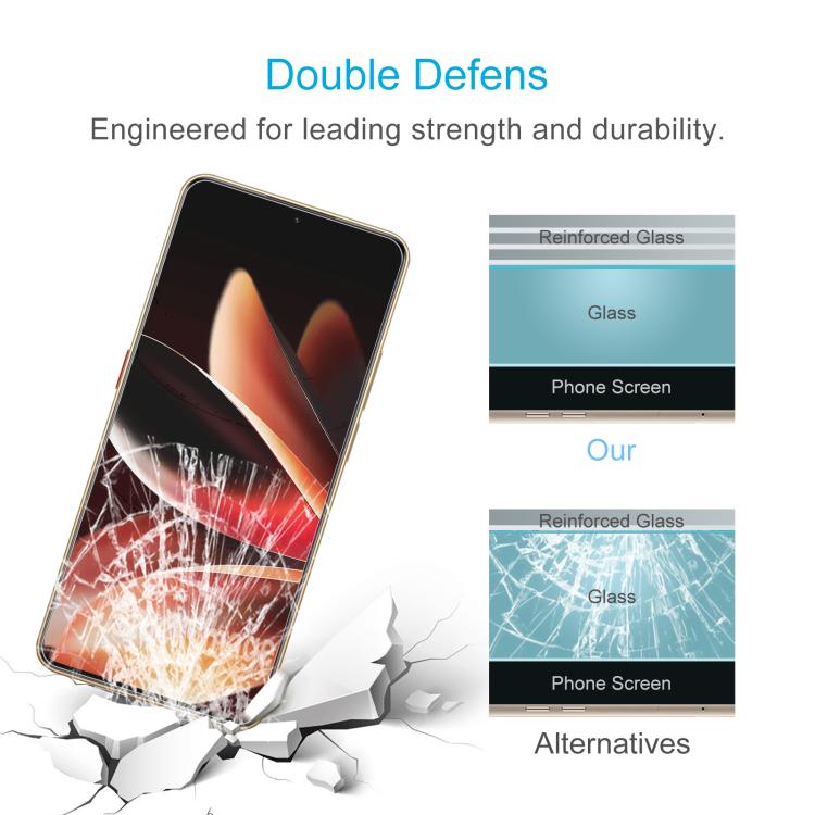 For Meizu Note 22 5G 50pcs 0.26mm 9H 2.5D Tempered Glass Film