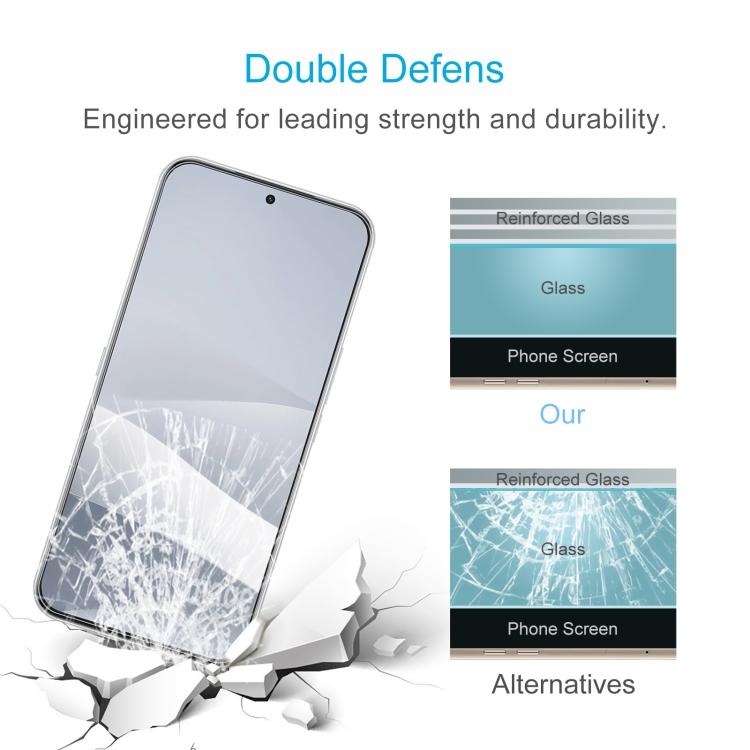 For Meizu Note 22 Pro 50pcs 0.26mm 9H 2.5D Tempered Glass Film