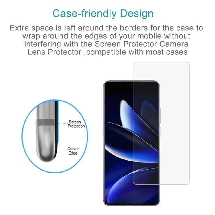 For Meizu Note 16 50pcs 0.26mm 9H 2.5D Tempered Glass Film