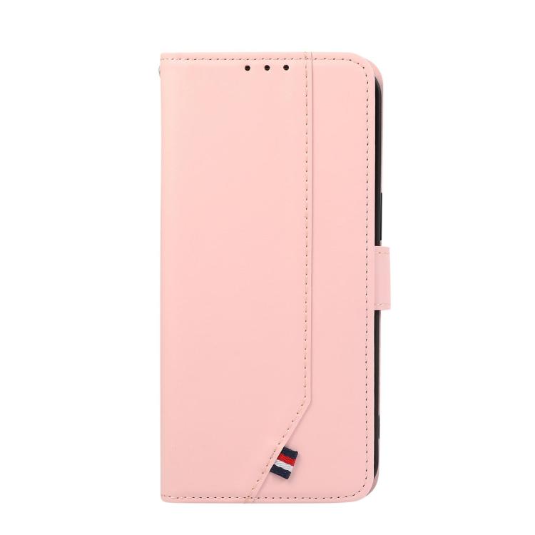 For Motorola Edge 60 Fusion ABEEL Delicate Texture Splicing RFID Leather Phone Case