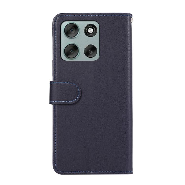 For Motorola Moto G86 5G ABEEL Delicate Texture Splicing RFID Leather Phone Case