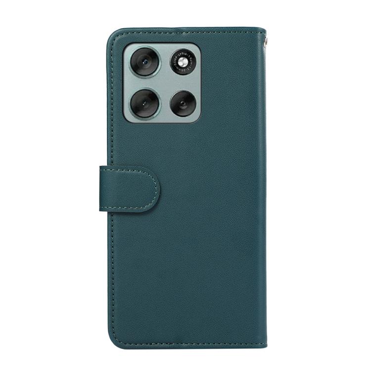For Motorola Moto G86 5G ABEEL Delicate Texture Splicing RFID Leather Phone Case