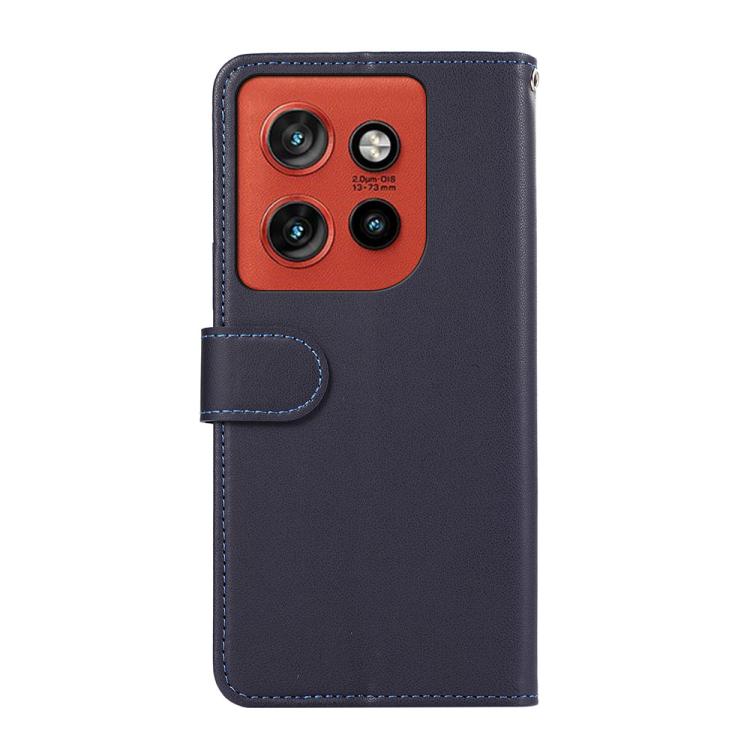 For Motorola Edge 60 Neo 5G ABEEL Delicate Texture Splicing RFID Leather Phone Case