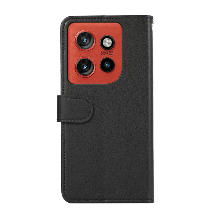 For Motorola Edge 70 5G ABEEL Delicate Texture Splicing RFID Leather Phone Case