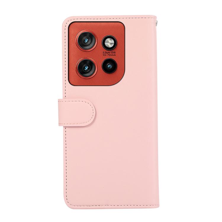 For Motorola Edge 70 5G ABEEL Delicate Texture Splicing RFID Leather Phone Case