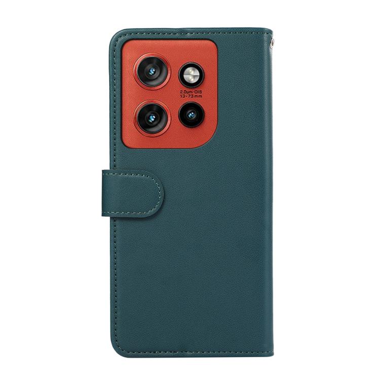 For Motorola Edge 70 5G ABEEL Delicate Texture Splicing RFID Leather Phone Case
