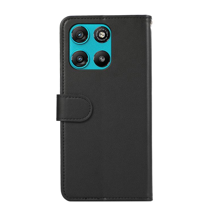 For Motorola Moto G67 Power/G57 Power ABEEL Delicate Texture Splicing RFID Leather Phone Case