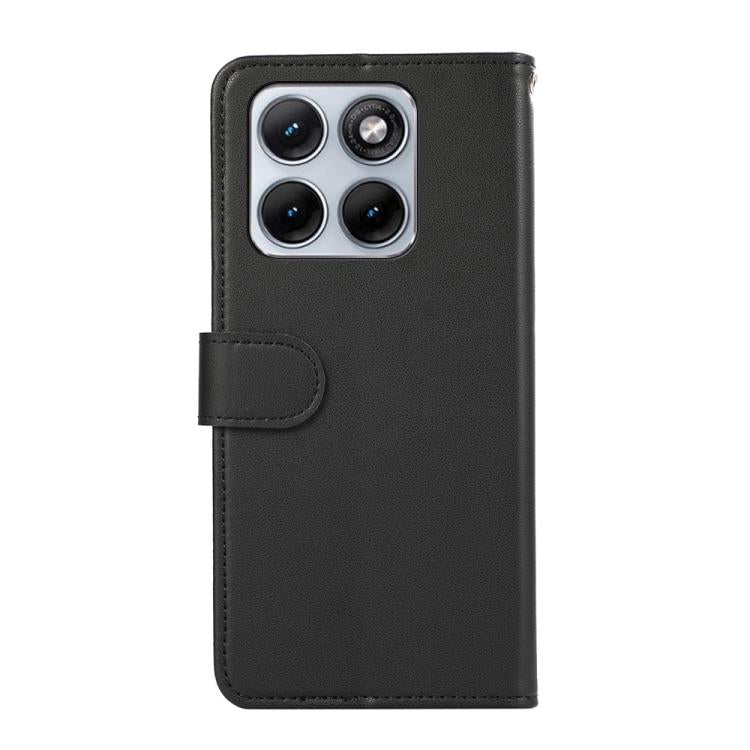 For Motorola Edge 70 Fusion 5G ABEEL Delicate Texture Splicing RFID Leather Phone Case