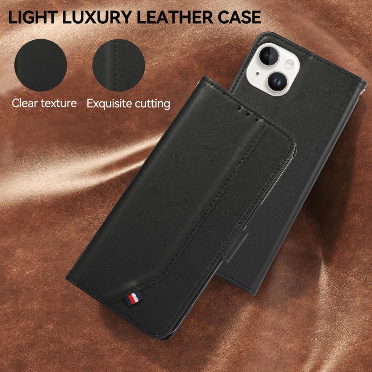For Motorola Edge 70 Fusion 5G ABEEL Delicate Texture Splicing RFID Leather Phone Case
