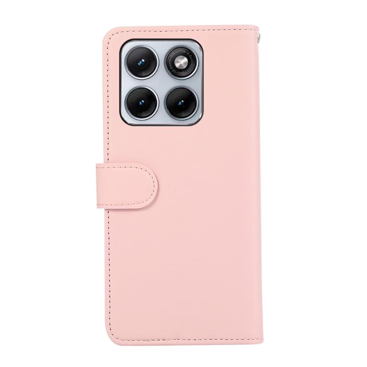 For Motorola Edge 70 Fusion 5G ABEEL Delicate Texture Splicing RFID Leather Phone Case