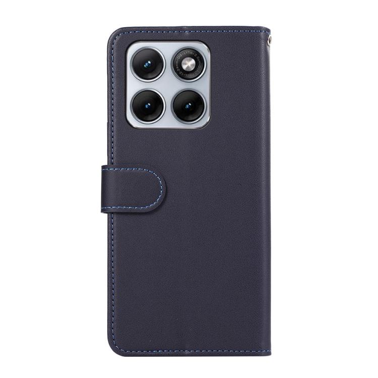 For Motorola Edge 70 Fusion 5G ABEEL Delicate Texture Splicing RFID Leather Phone Case