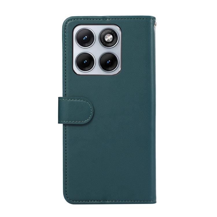 For Motorola Edge 70 Fusion 5G ABEEL Delicate Texture Splicing RFID Leather Phone Case