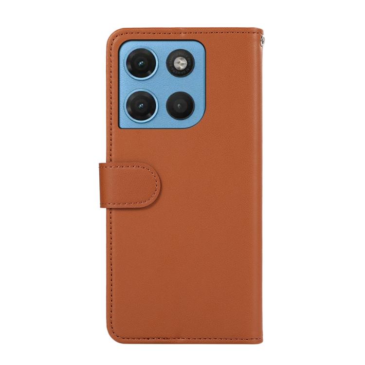 For Motorola Moto G17 4G/G17 Power 4G ABEEL Delicate Texture Splicing RFID Leather Phone Case