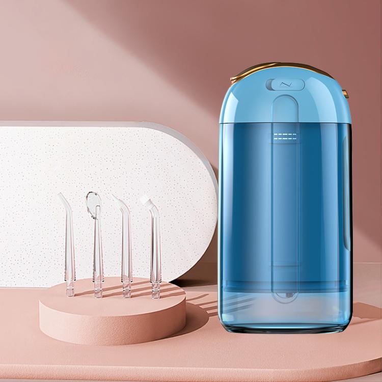 FY-B302 Smart Oral Teeth Irrigator Portable Retractable Electric Water Flosser, 200ml Water Tank