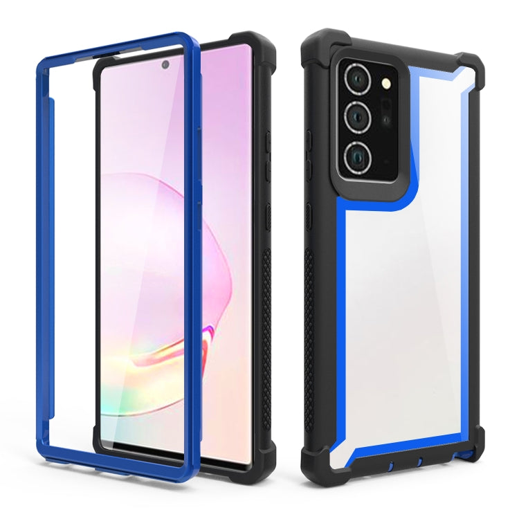 For Samsung Galaxy Note20 Four-corner Shockproof All-inclusive Transparent Space Protective Case