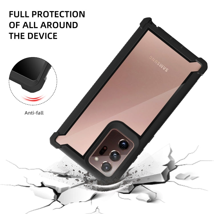 For Samsung Galaxy Note20 Ultra Four-corner Shockproof All-inclusive Transparent Space Protective Case