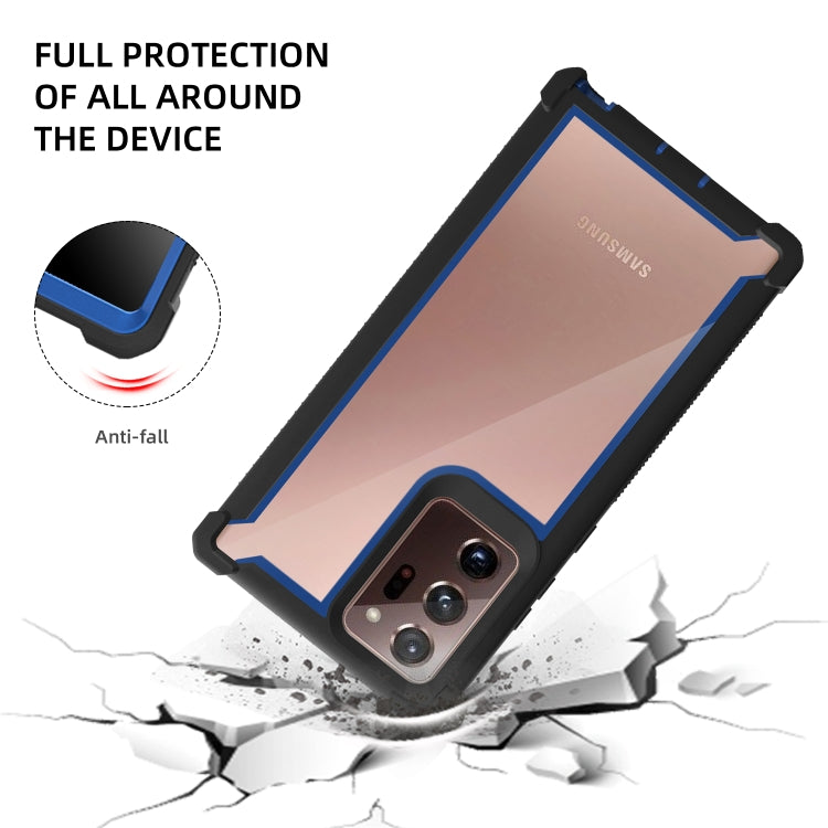 For Samsung Galaxy Note20 Ultra Four-corner Shockproof All-inclusive Transparent Space Protective Case