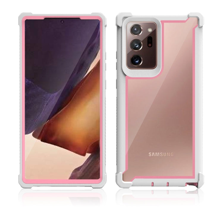 For Samsung Galaxy Note20 Ultra Four-corner Shockproof All-inclusive Transparent Space Protective Case