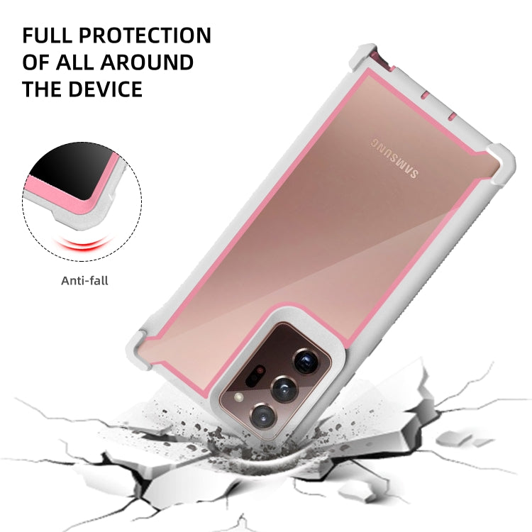 For Samsung Galaxy Note20 Ultra Four-corner Shockproof All-inclusive Transparent Space Protective Case