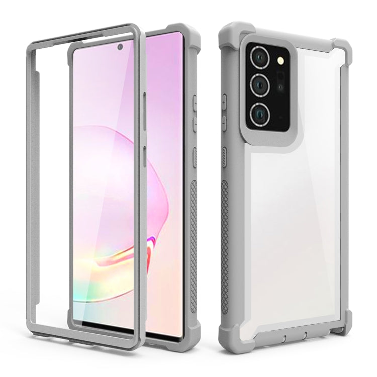 For Samsung Galaxy Note20 Ultra Four-corner Shockproof All-inclusive Transparent Space Protective Case